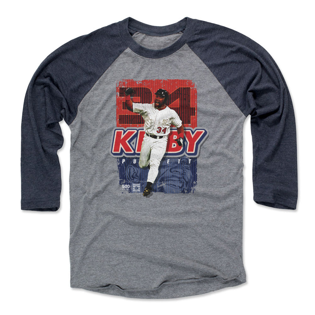Kirby Puckett Men's Baseball T-Shirt | 500 LEVEL
