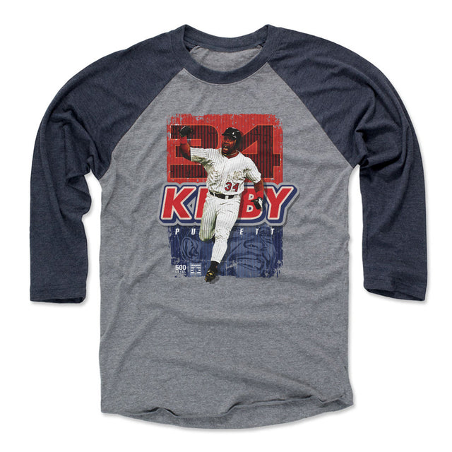 Kirby Puckett Men's Baseball T-Shirt | 500 LEVEL