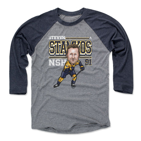 Steven Stamkos Men's Baseball T-Shirt | 500 LEVEL