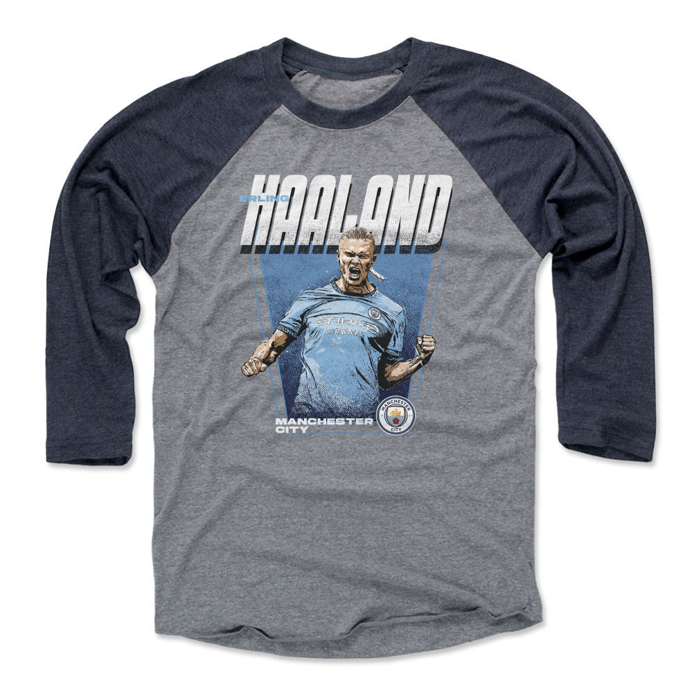 Erling Haaland Men's Baseball T-Shirt | 500 LEVEL