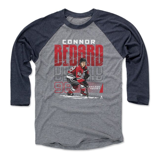 Connor Bedard Men's Baseball T-Shirt | 500 LEVEL