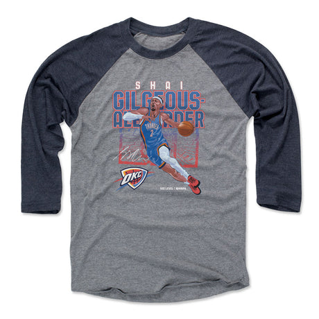 Shai Gilgeous-Alexander Men's Baseball T-Shirt | 500 LEVEL