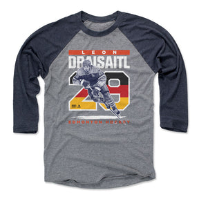 Leon Draisaitl Men's Baseball T-Shirt | 500 LEVEL