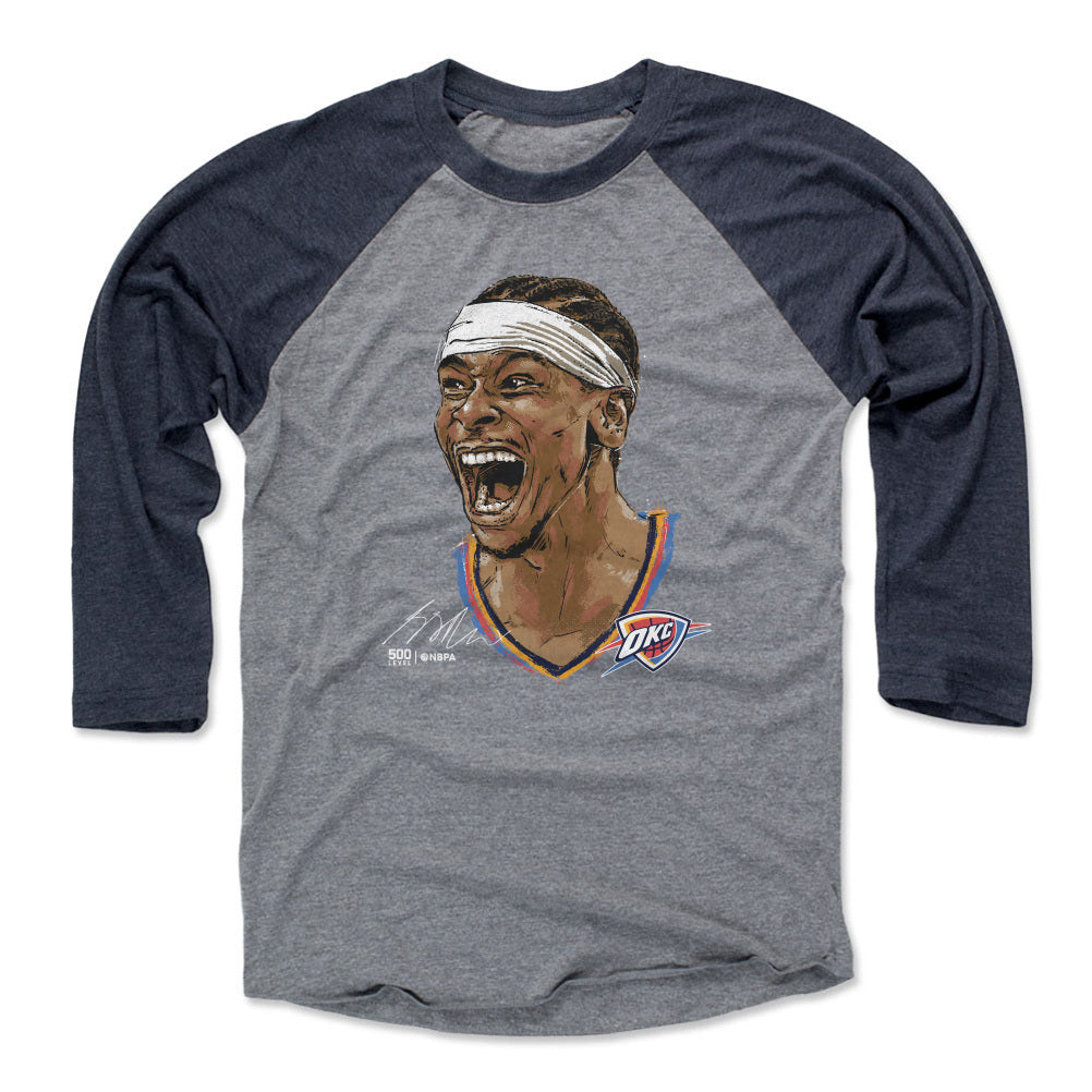 Shai Gilgeous-Alexander Men's Baseball T-Shirt | 500 LEVEL
