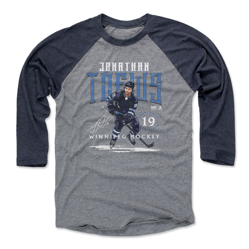Jonathan Toews Men's Baseball T-Shirt | 500 LEVEL