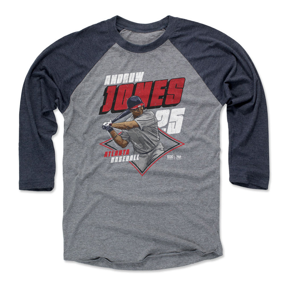 Andruw Jones Men's Baseball T-Shirt | 500 LEVEL