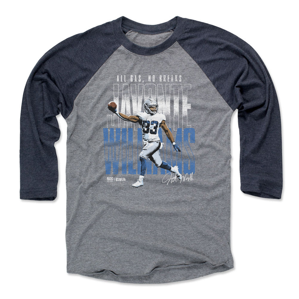 Javonte Williams Men's Baseball T-Shirt | 500 LEVEL