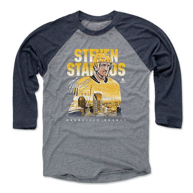 Steven Stamkos Men's Baseball T-Shirt | 500 LEVEL