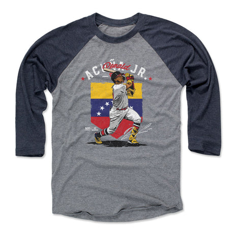 Ronald Acuna Jr. Men's Baseball T-Shirt | 500 LEVEL