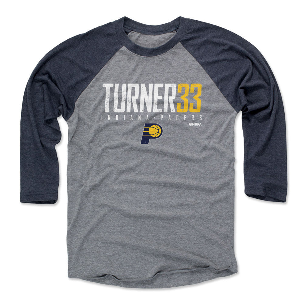 Myles Turner Men&#39;s Baseball T-Shirt | 500 LEVEL