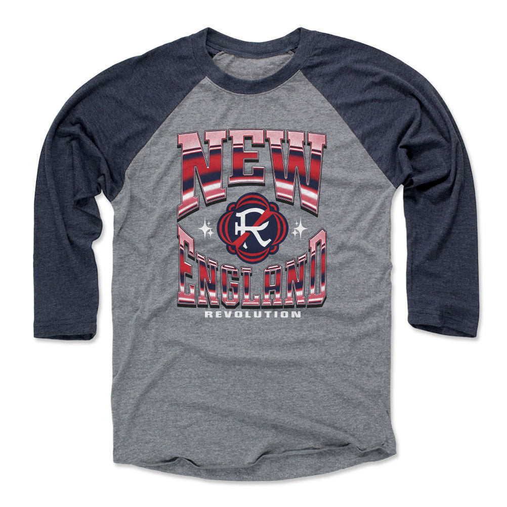 New England Revolution Men&#39;s Baseball T-Shirt | 500 LEVEL