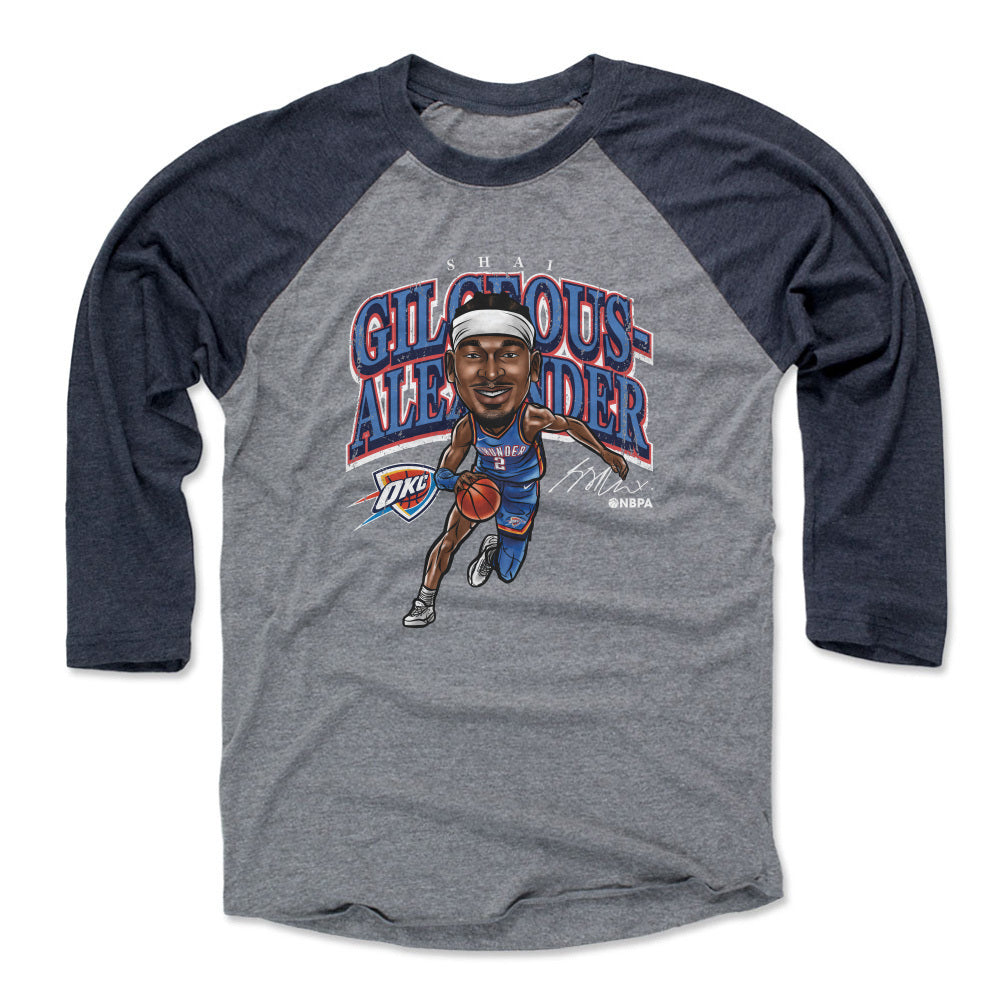 Shai Gilgeous-Alexander Men's Baseball T-Shirt | 500 LEVEL