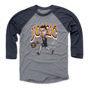 Nikola Jokic Men's Baseball T-Shirt | 500 LEVEL