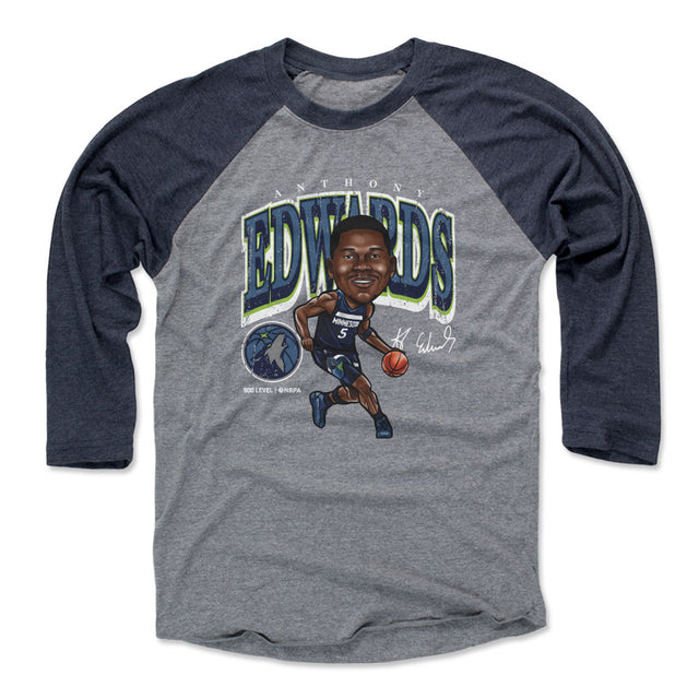 Anthony Edwards Men's Baseball T-Shirt | 500 LEVEL