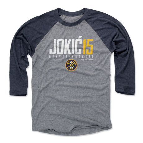 Nikola Jokic Men's Baseball T-Shirt | 500 LEVEL