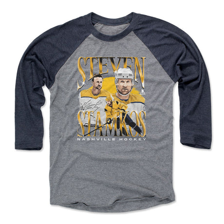 Steven Stamkos Men's Baseball T-Shirt | 500 LEVEL