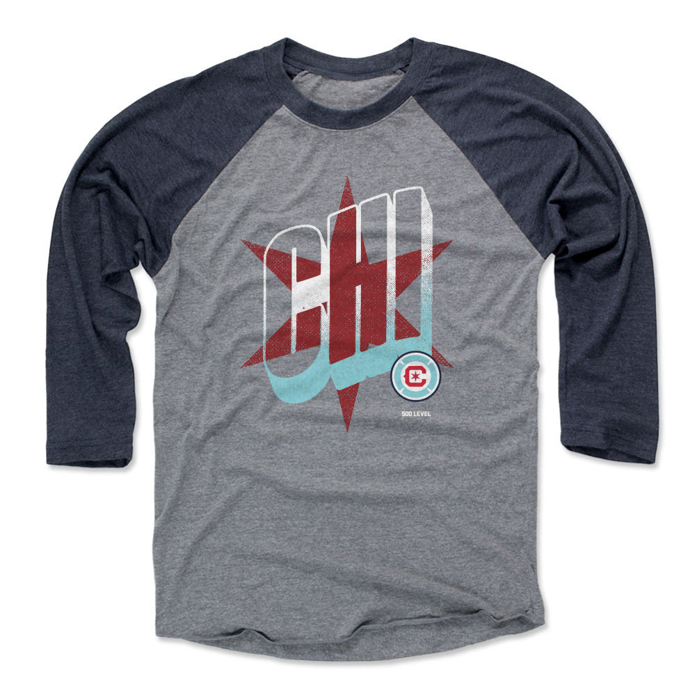 Chicago Fire FC Men's Baseball T-Shirt | 500 LEVEL