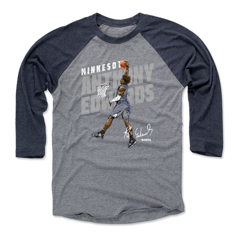 Anthony Edwards Men's Baseball T-Shirt | 500 LEVEL