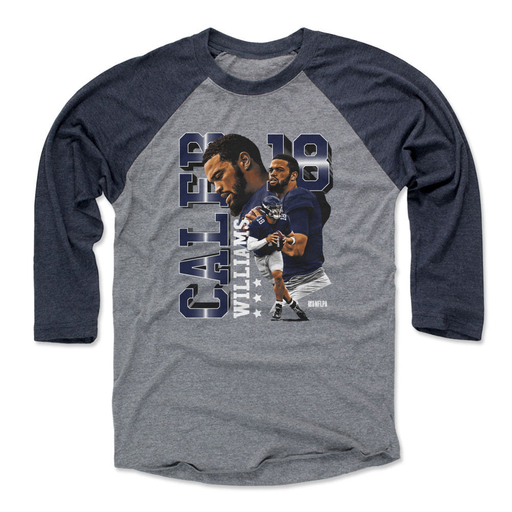 Caleb Williams Men's Baseball T-Shirt | 500 LEVEL