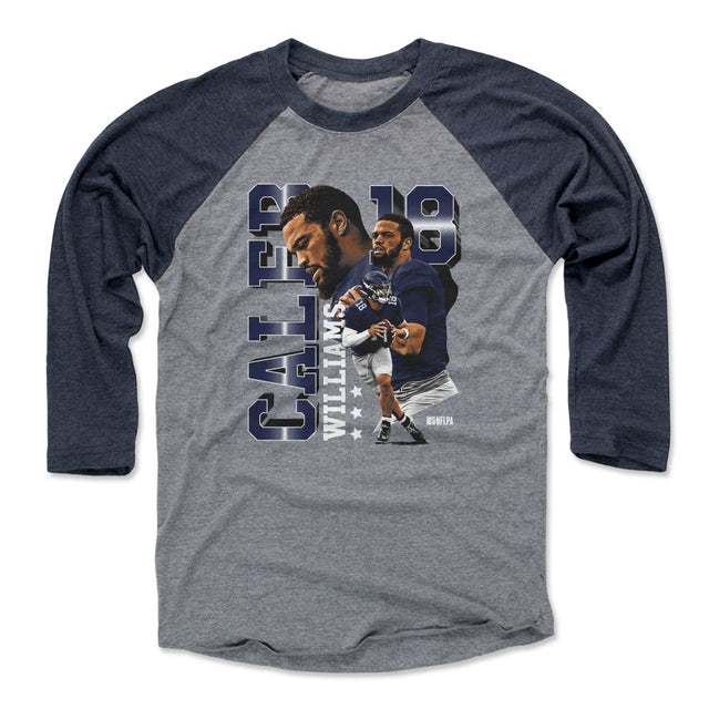Caleb Williams Men's Baseball T-Shirt | 500 LEVEL