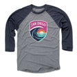 San Diego Wave FC Men's Baseball T-Shirt | 500 LEVEL