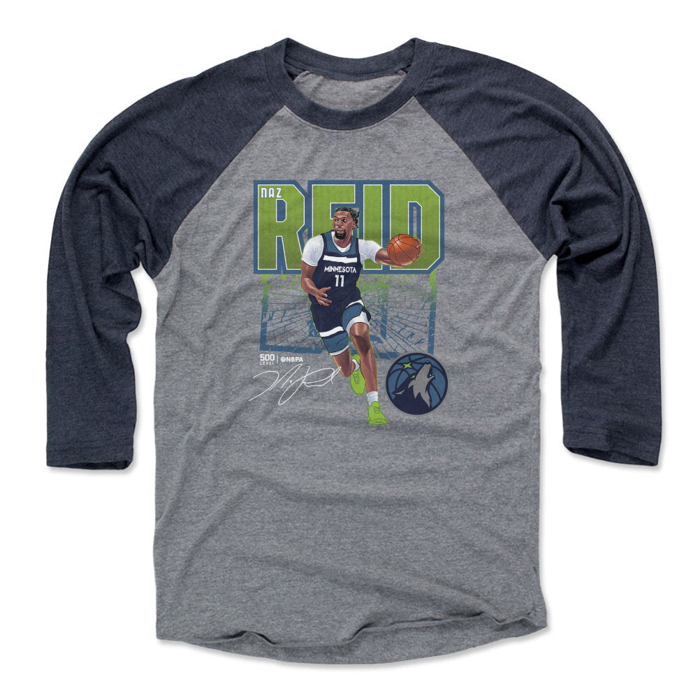 Naz Reid Men's Baseball T-Shirt | 500 LEVEL