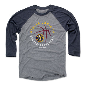 Nikola Jokic Men's Baseball T-Shirt | 500 LEVEL