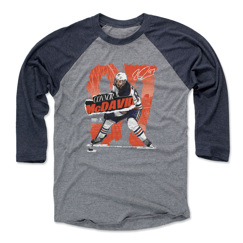 Connor McDavid Men's Baseball T-Shirt | 500 LEVEL
