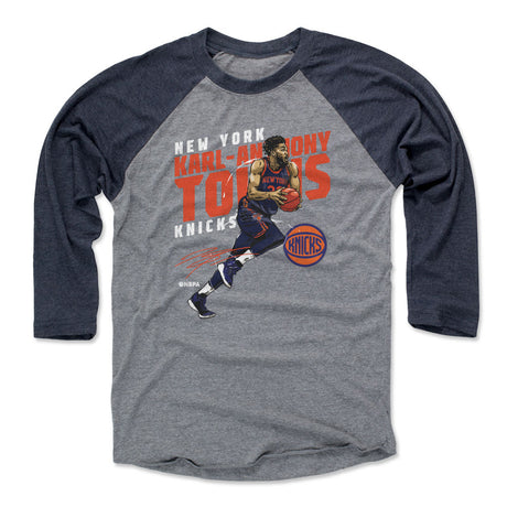 Karl-Anthony Towns Men's Baseball T-Shirt | 500 LEVEL