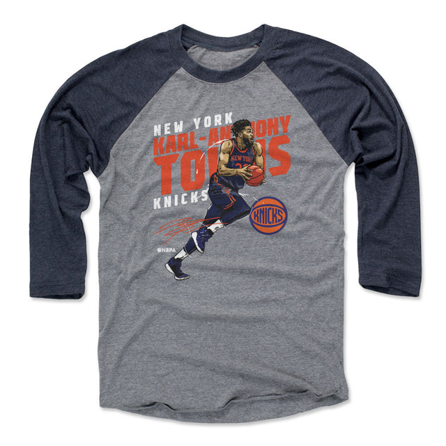 Karl-Anthony Towns Men's Baseball T-Shirt | 500 LEVEL