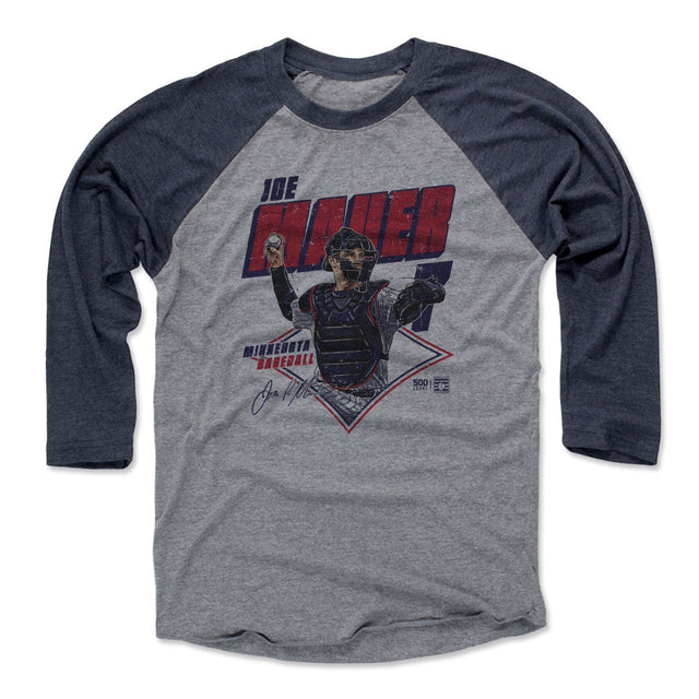 Joe Mauer Men's Baseball T-Shirt | 500 LEVEL
