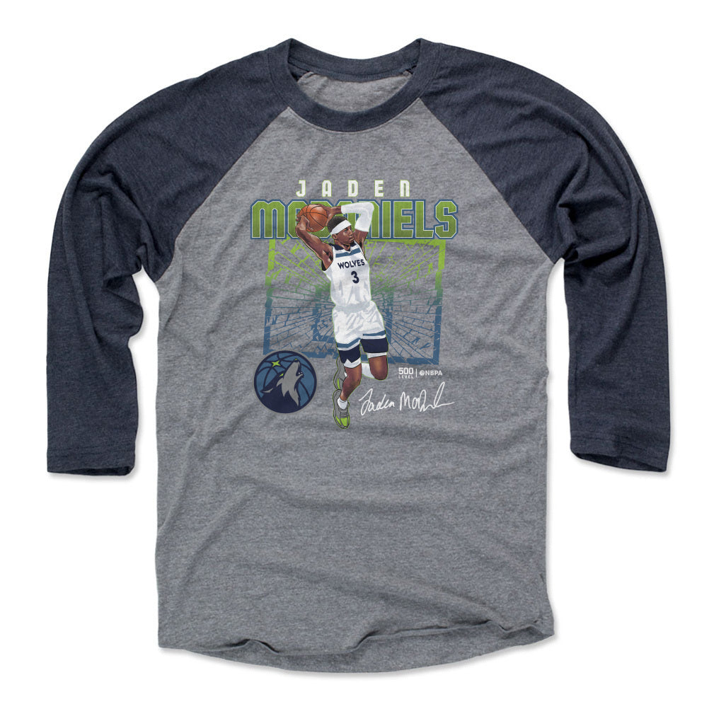 Jaden McDaniels Men's Baseball T-Shirt | 500 LEVEL