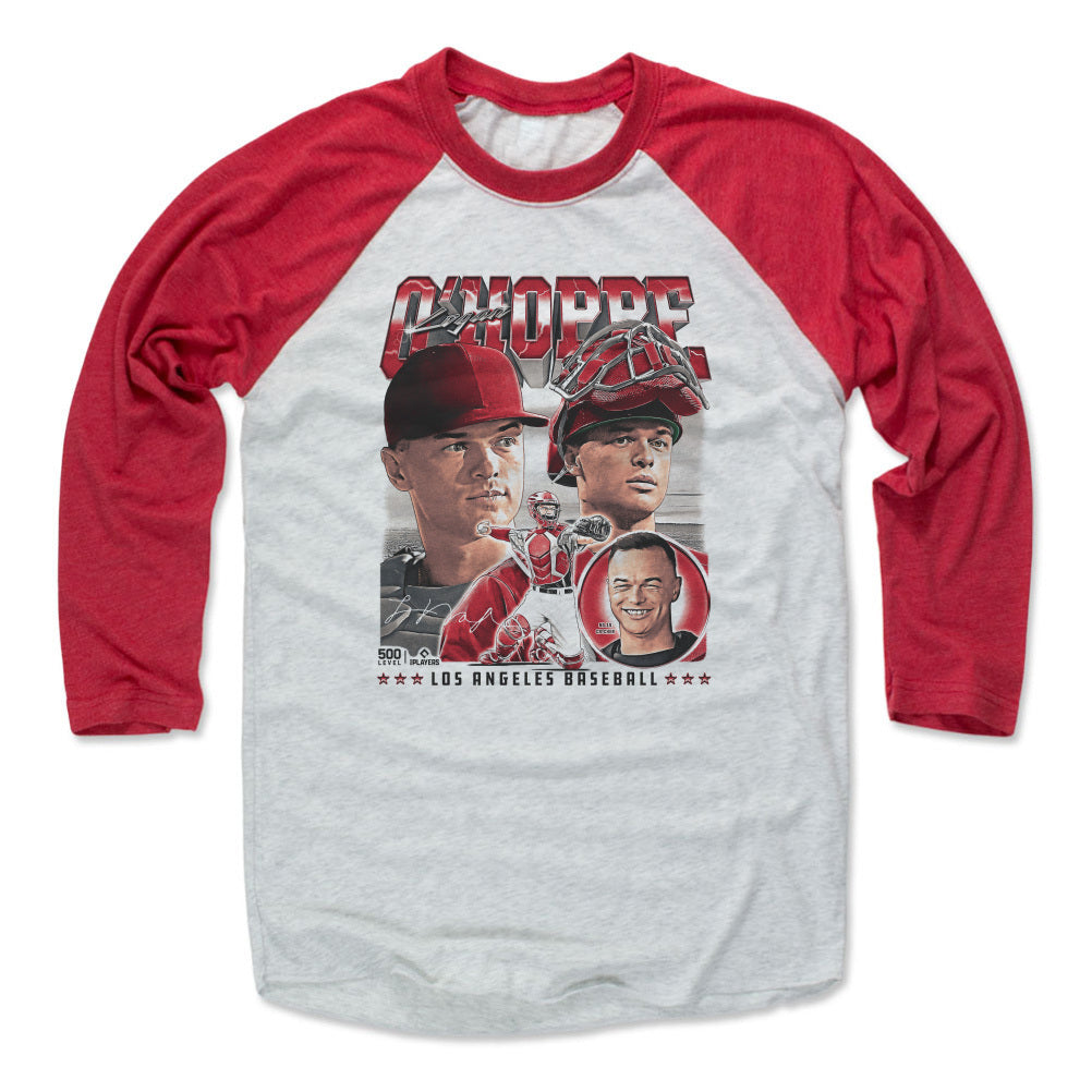 Logan O'Hoppe Men's Baseball T-Shirt | 500 LEVEL