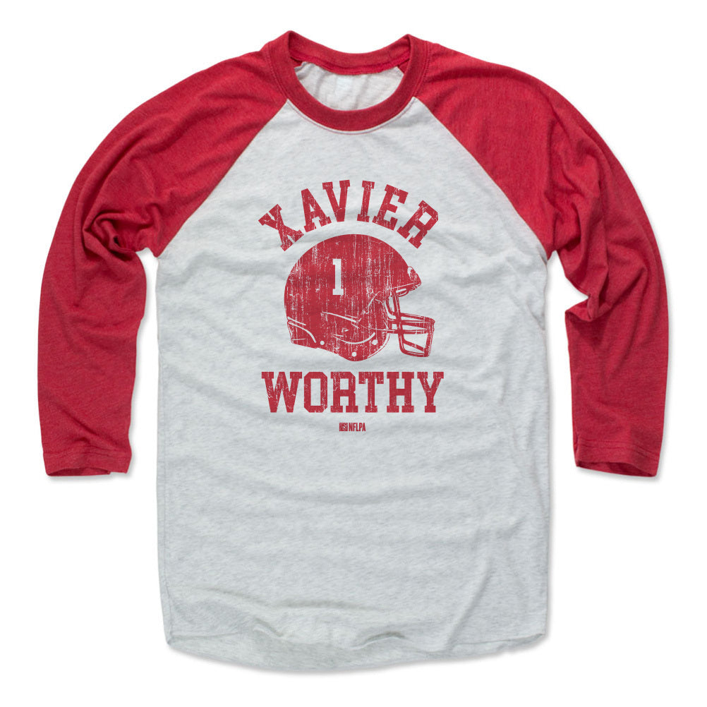 Xavier Worthy Men's Baseball T-Shirt | 500 LEVEL