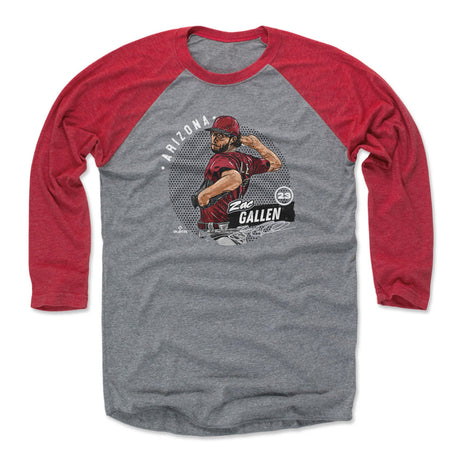 Zac Gallen Men's Baseball T-Shirt | 500 LEVEL