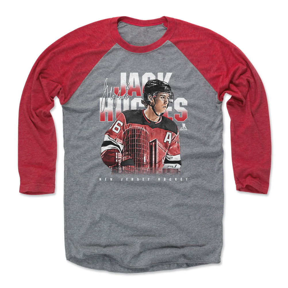 Jack Hughes Men's Baseball T-Shirt | 500 LEVEL