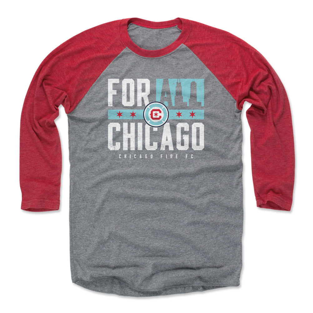 Chicago Fire FC Men's Baseball T-Shirt | 500 LEVEL