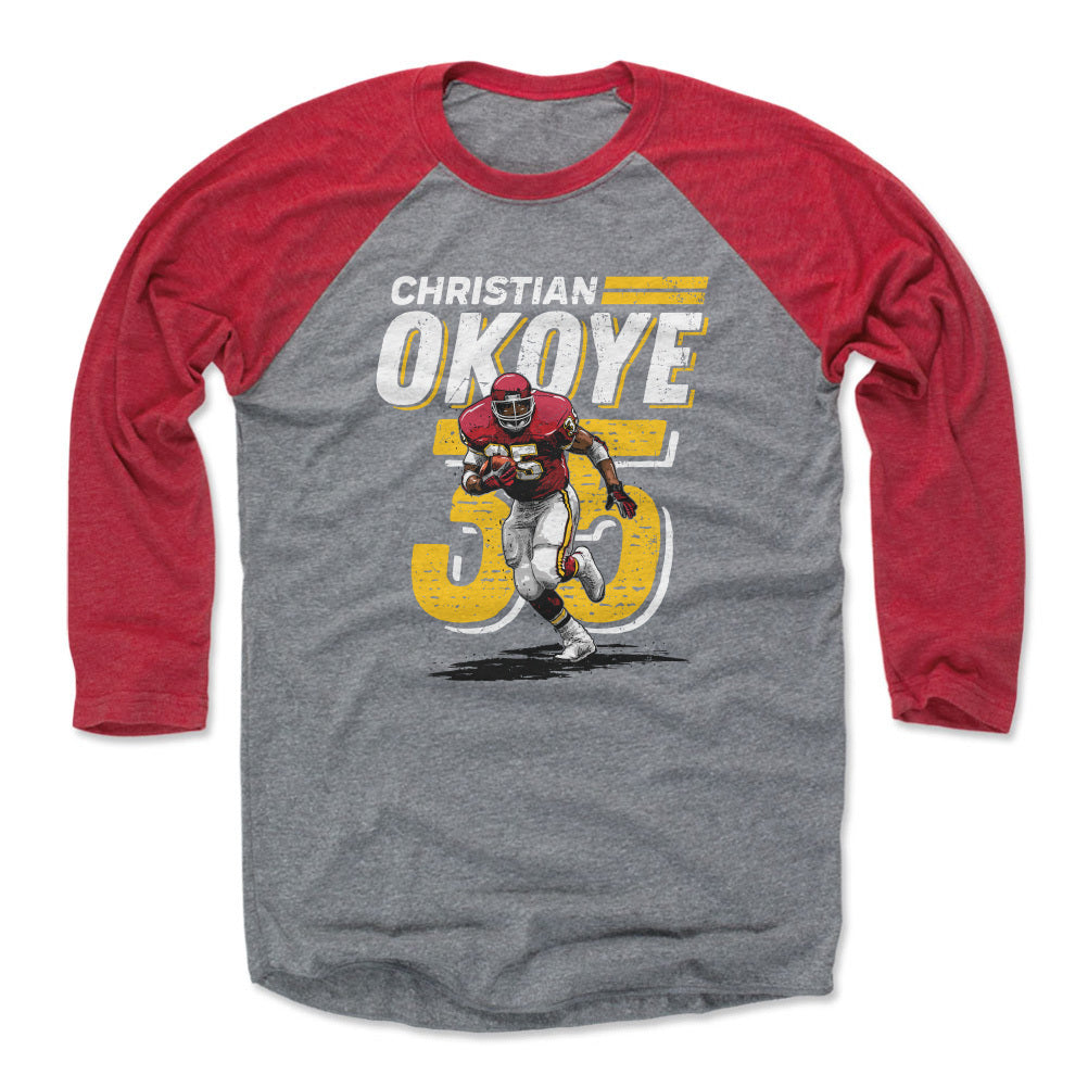 Christian Okoye Men's Baseball T-Shirt | 500 LEVEL