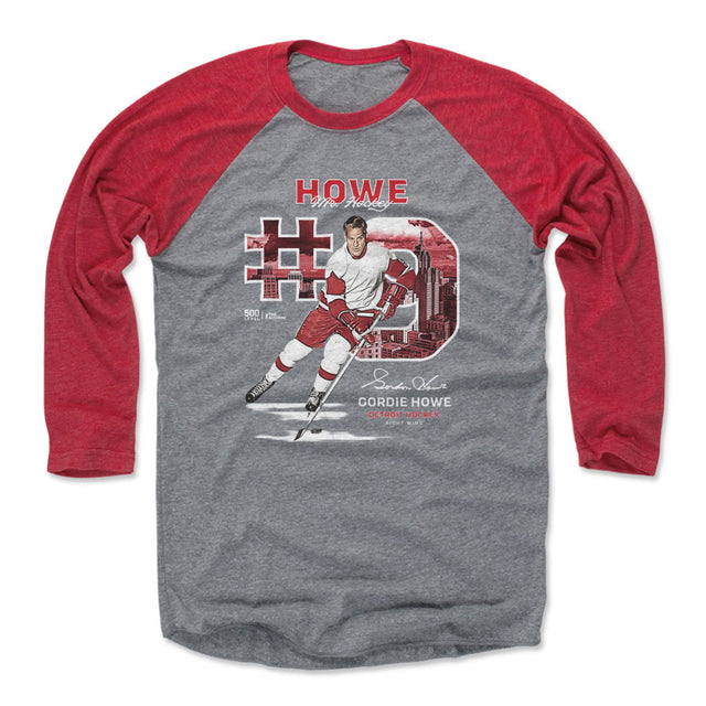Gordie Howe Men's Baseball T-Shirt | 500 LEVEL