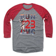 Christian McCaffrey Men's Baseball T-Shirt | 500 LEVEL