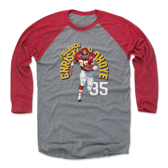 Christian Okoye Men's Baseball T-Shirt | 500 LEVEL