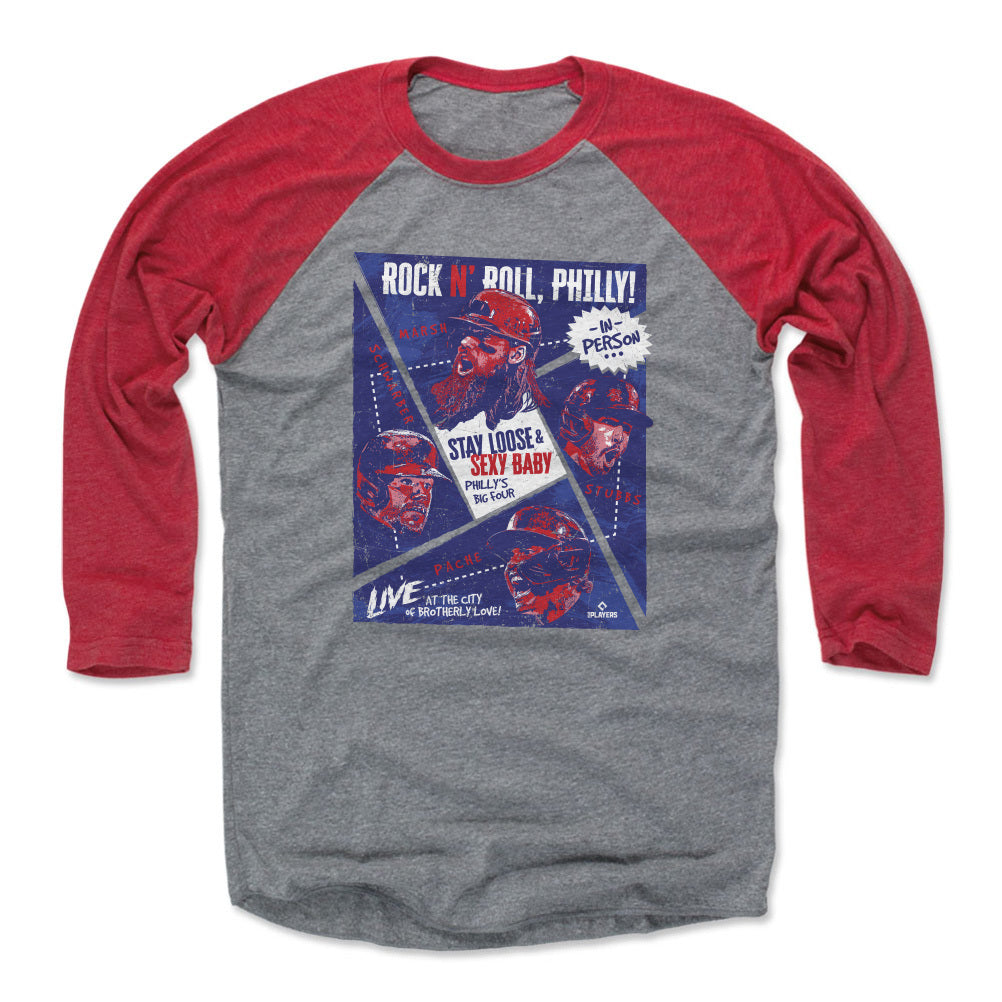 Brandon Marsh Men&#39;s Baseball T-Shirt | 500 LEVEL