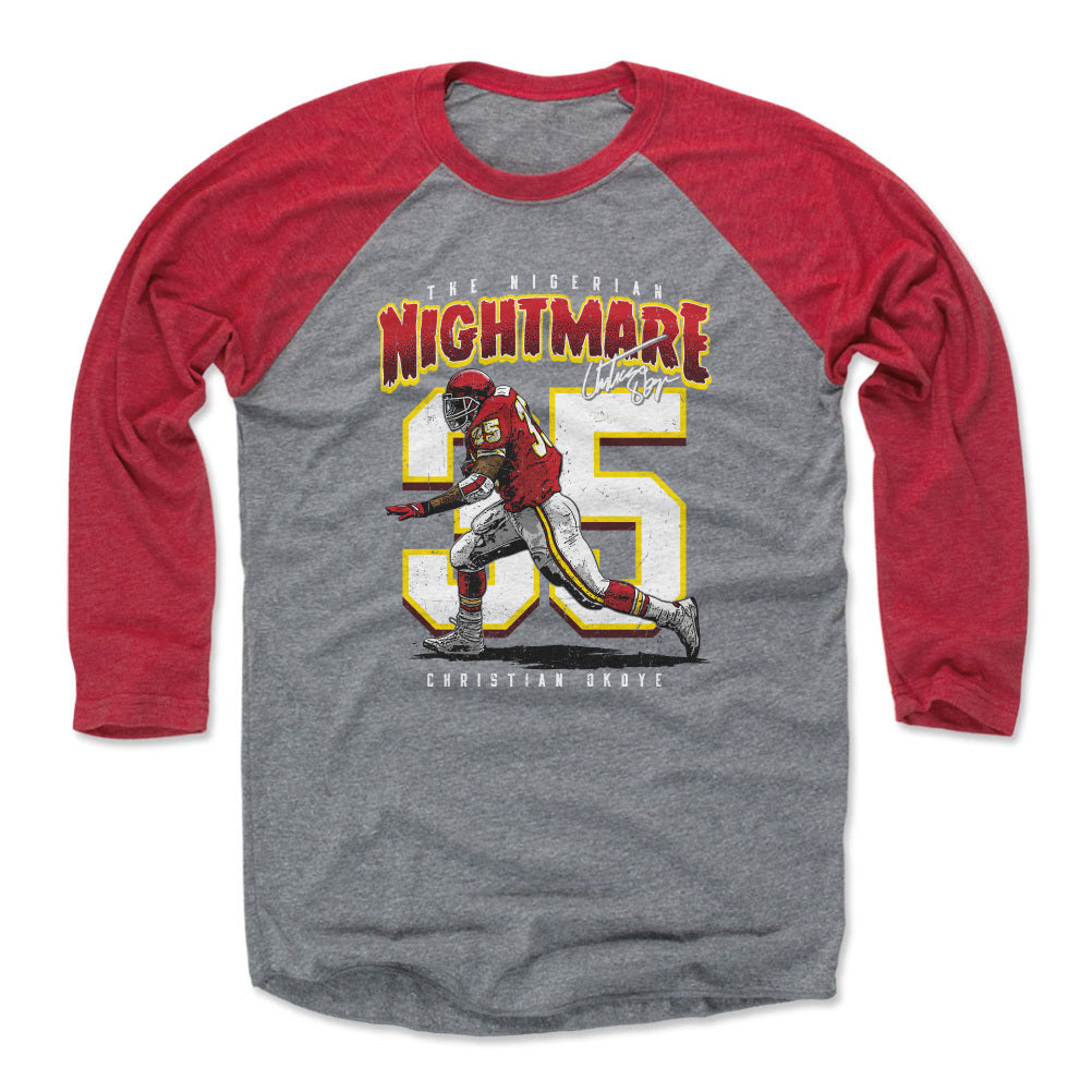 Christian Okoye Men's Baseball T-Shirt | 500 LEVEL