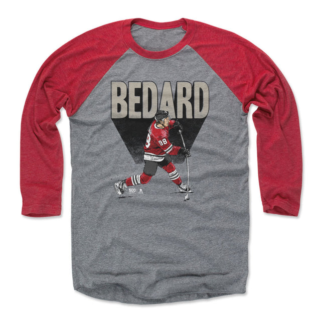 Connor Bedard Men's Baseball T-Shirt | 500 LEVEL