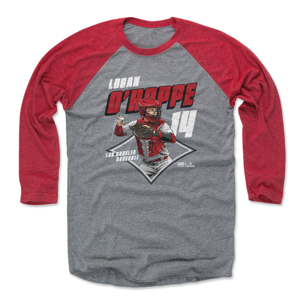 Logan O'Hoppe Men's Baseball T-Shirt | 500 LEVEL
