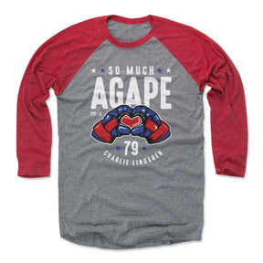 Charlie Lindgren Men's Baseball T-Shirt | 500 LEVEL