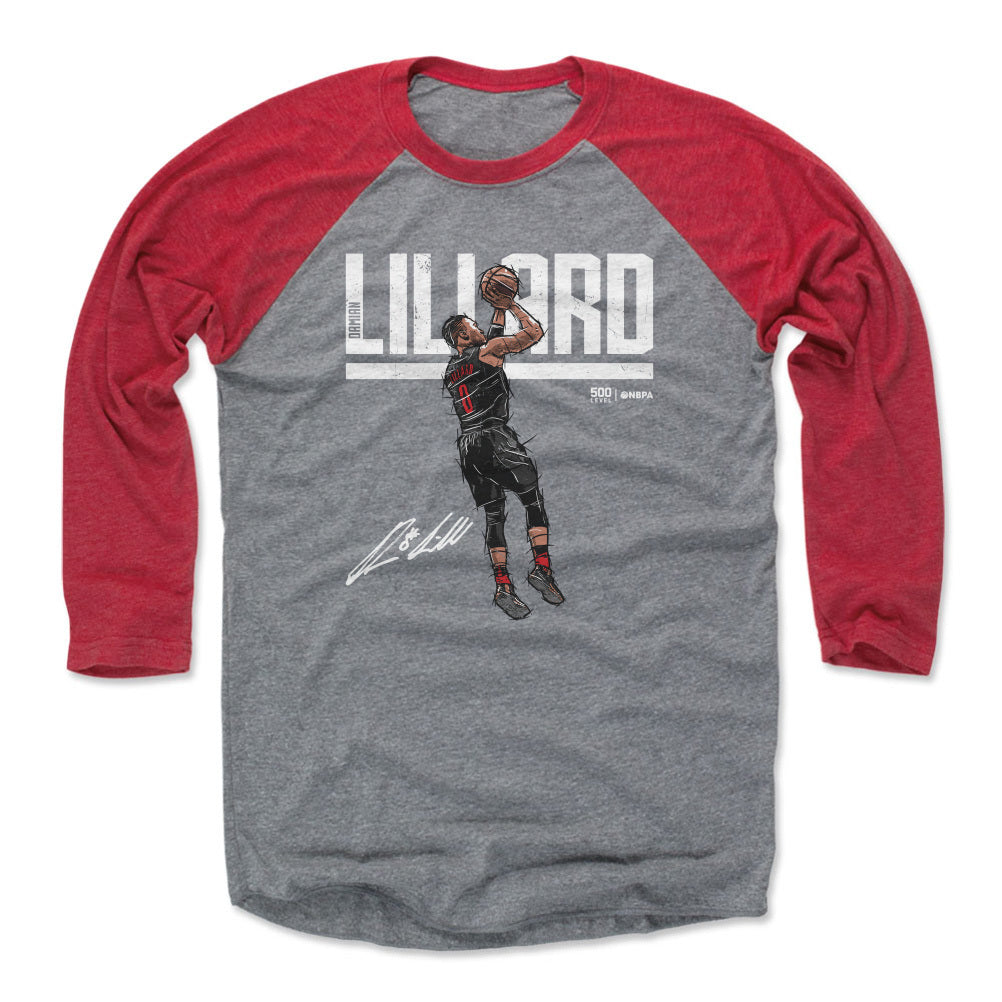 Damian Lillard Men's Baseball T-Shirt | 500 LEVEL