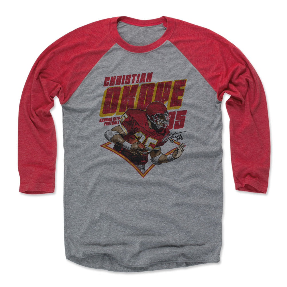 Christian Okoye Men's Baseball T-Shirt | 500 LEVEL