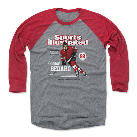 Connor Bedard Men's Baseball T-Shirt | 500 LEVEL