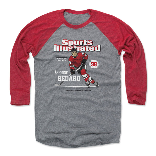 Connor Bedard Men's Baseball T-Shirt | 500 LEVEL